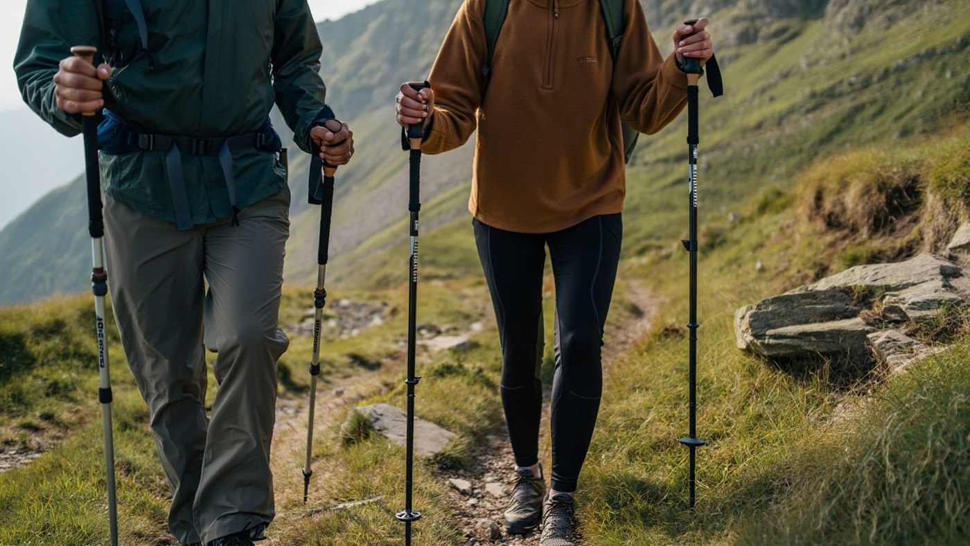Bâtons de randonnée : réglage, technique et erreurs à éviter sur sentier